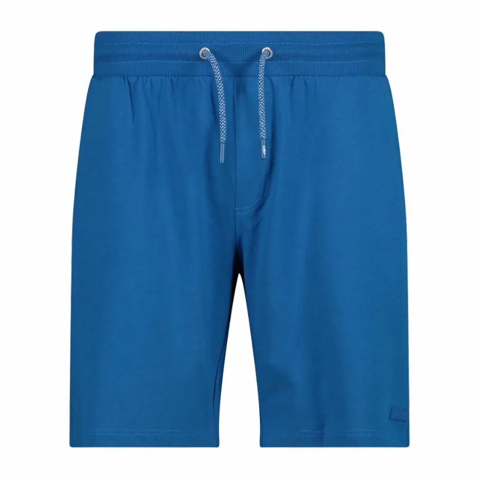 Pantaloncini elasticizzati da uomo in cotone french terry
