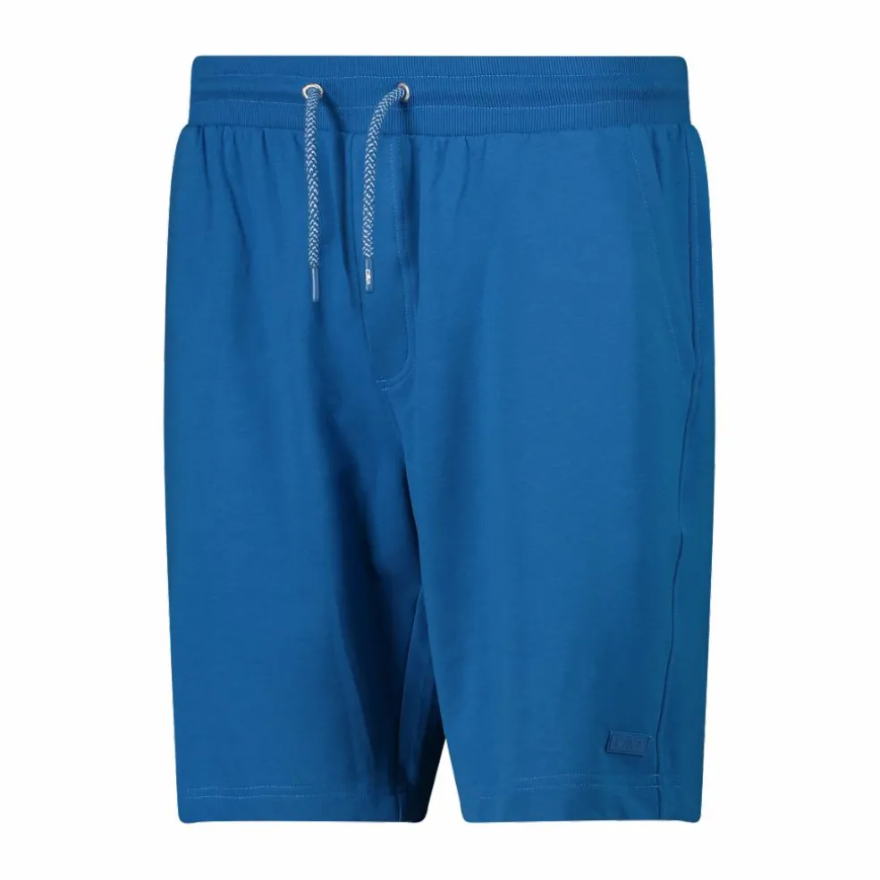 Pantaloncini elasticizzati da uomo in cotone french terry