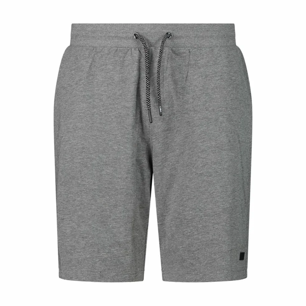 Pantaloncini elasticizzati da uomo in cotone french terry