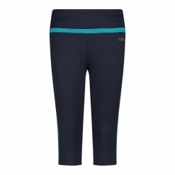 Pantalone 3/4 da donna in poliestere 4-way stretch.