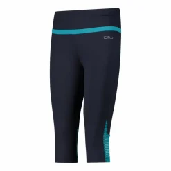 Pantalone 3/4 da donna in poliestere 4-way stretch.