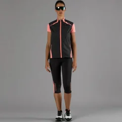 Pantalone 3/4 da donna in poliestere 4-way stretch.