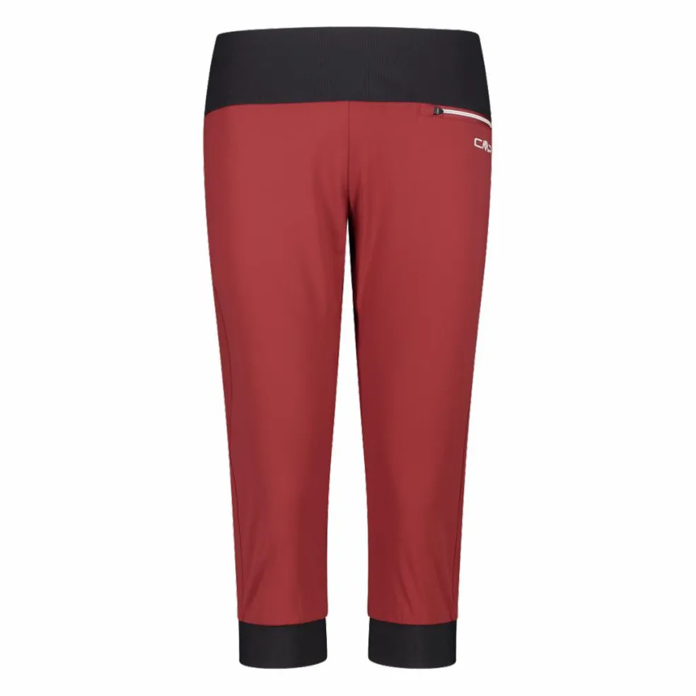 Pantalone a pinocchietto con polsino da donna