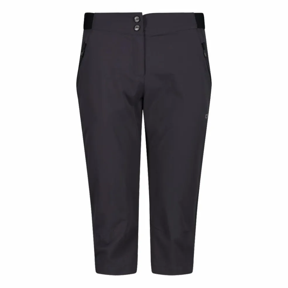 Pantalone capri Unlimitech da donna in tessuto 4 way stretch