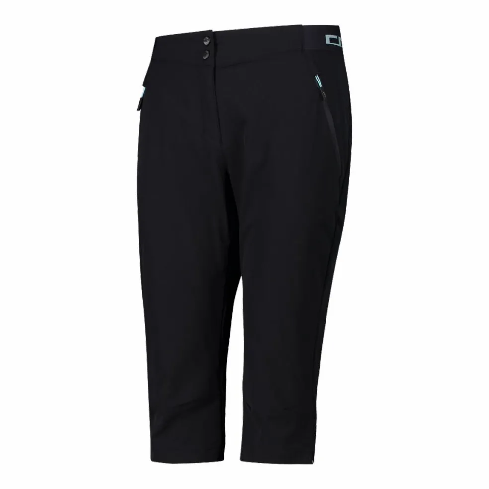 Pantalone capri Unlimitech da donna in tessuto 4 way stretch