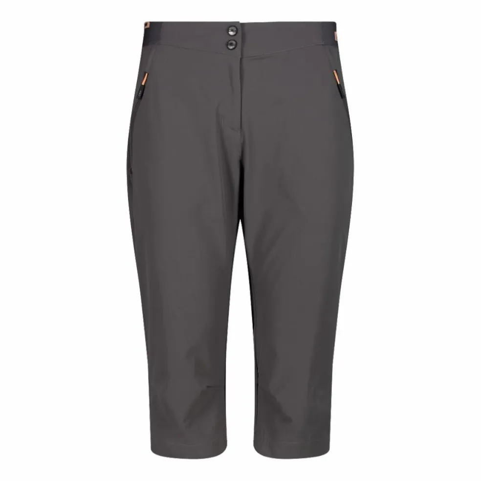 Pantalone capri Unlimitech da donna in tessuto 4 way stretch