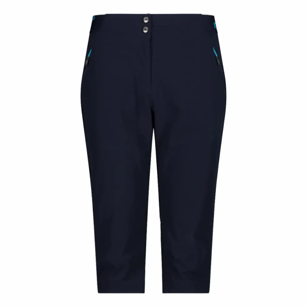 Pantalone capri Unlimitech da donna in tessuto 4 way stretch