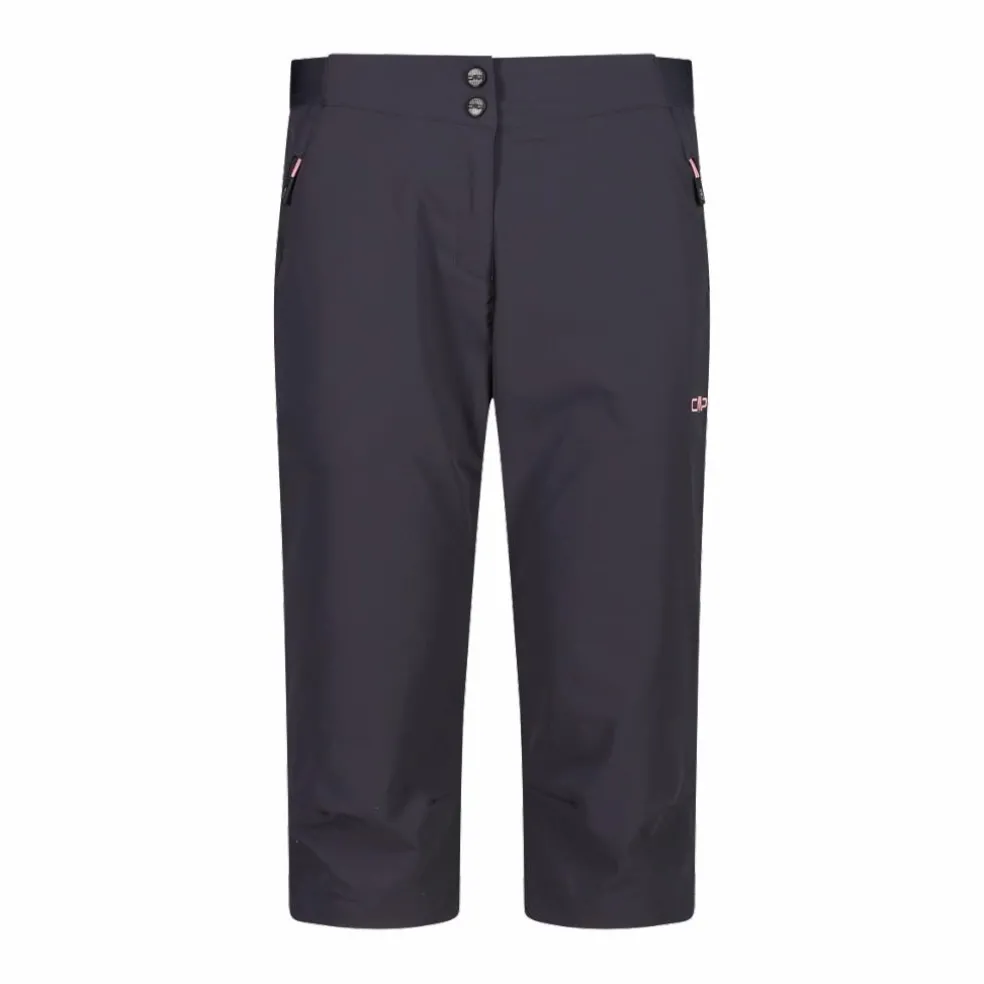 Pantalone capri Unlimitech da donna in tessuto 4 way stretch