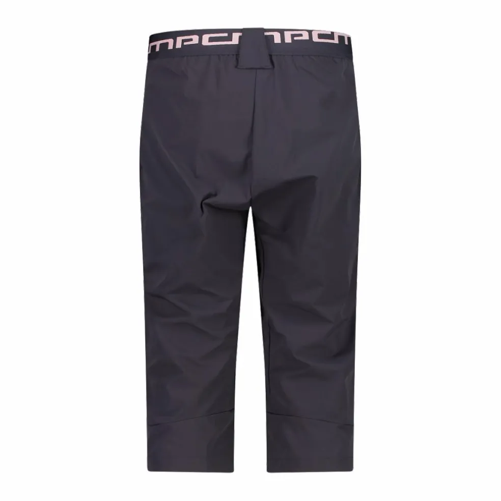 Pantalone capri Unlimitech da donna in tessuto 4 way stretch