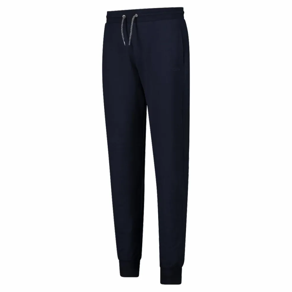 Pantalone da donna in cotone elasticizzato con polsino