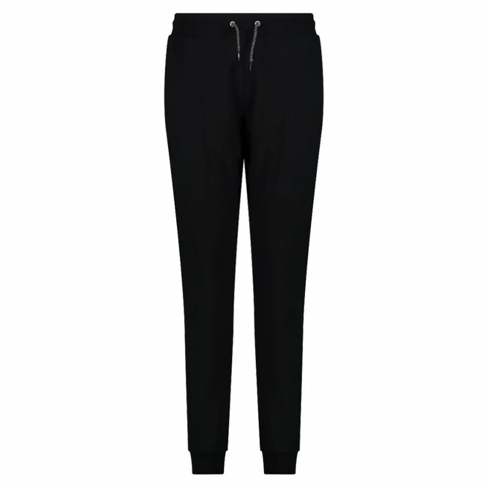 Pantalone da donna in cotone elasticizzato con polsino