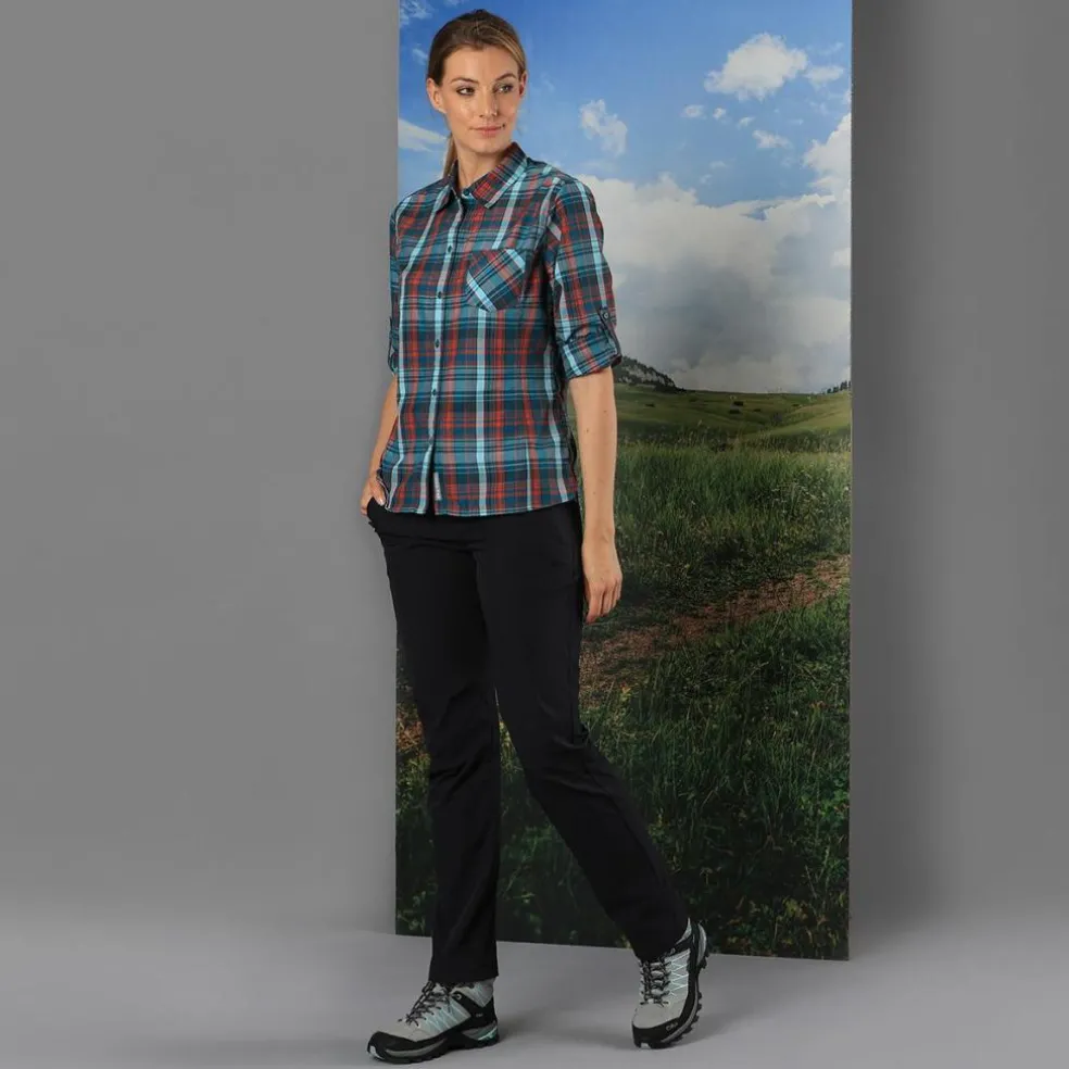 Pantalone da donna in tessuto 4 way stretch