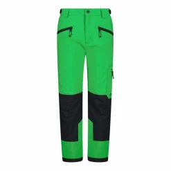 Pantalone da sci da bambini color block in twill