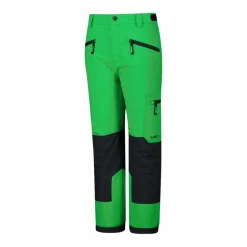 Pantalone da sci da bambini color block in twill