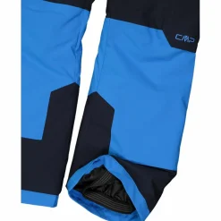 Pantalone da sci da bambini color block in twill