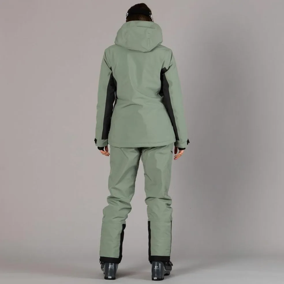 Pantalone da sci e snowboard da donna in mechanical stretch loose fit
