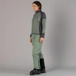 Pantalone da sci e snowboard da donna in mechanical stretch loose fit