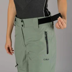 Pantalone da sci e snowboard da donna in mechanical stretch loose fit