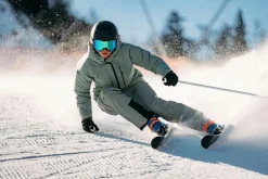 Pantalone da sci e snowboard da donna in mechanical stretch loose fit