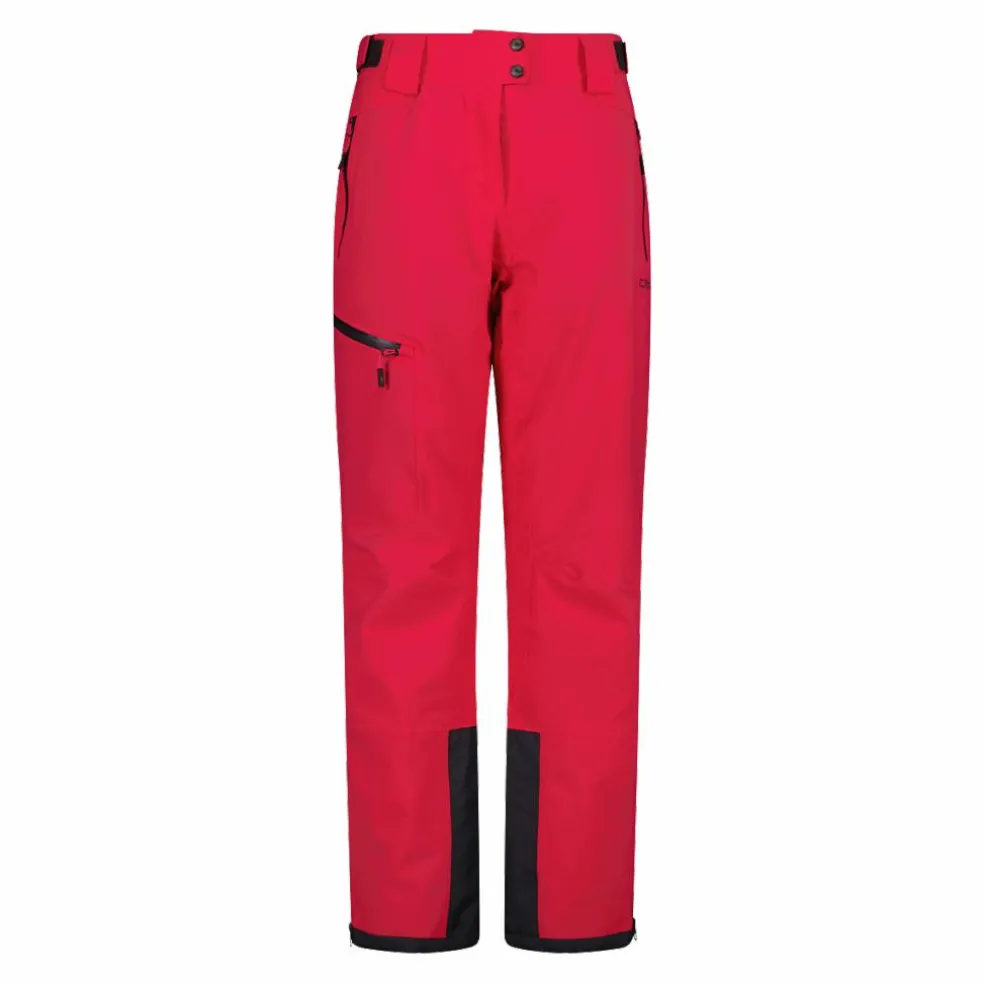 Pantalone da sci e snowboard da donna in mechanical stretch loose fit