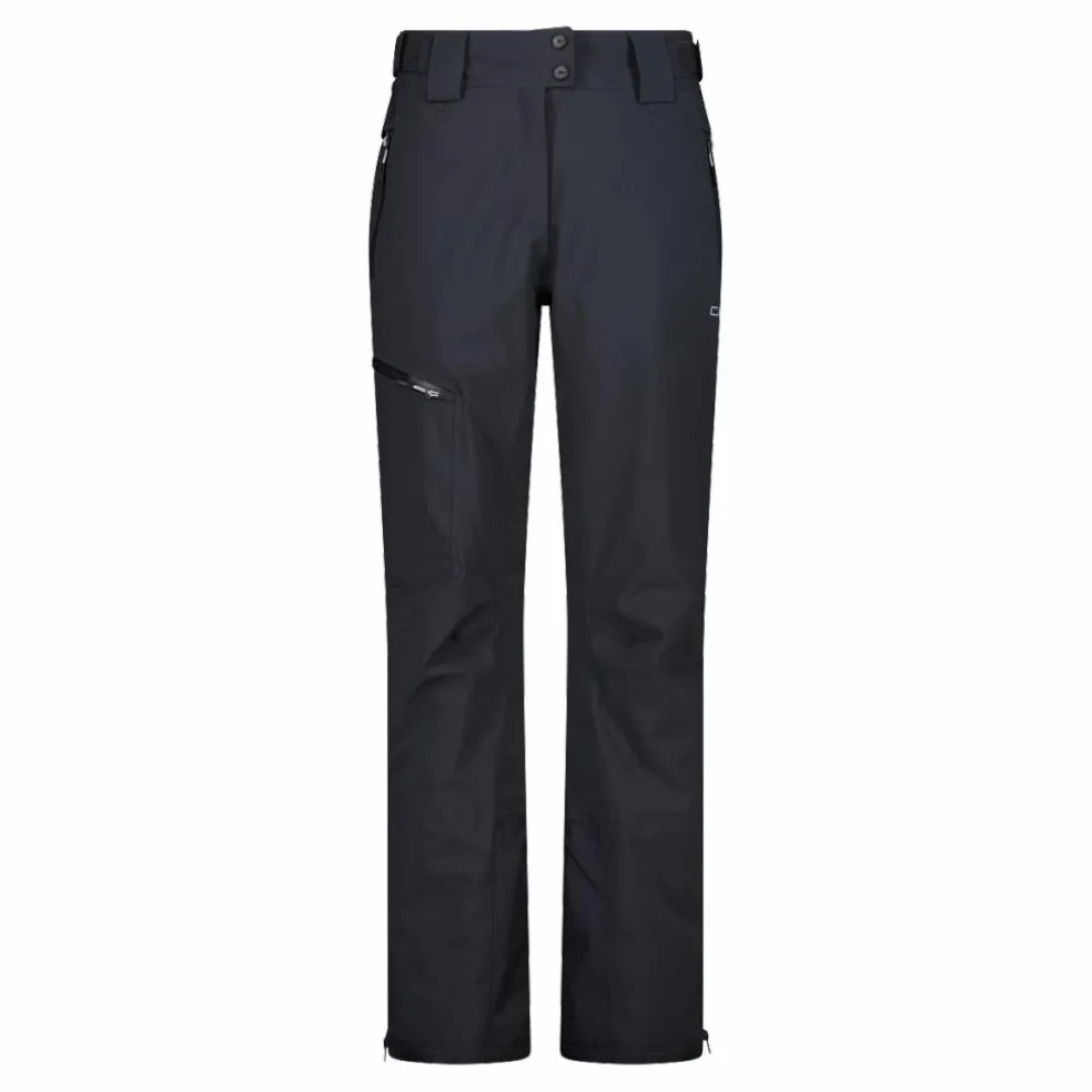 Pantalone da sci e snowboard da donna in mechanical stretch loose fit