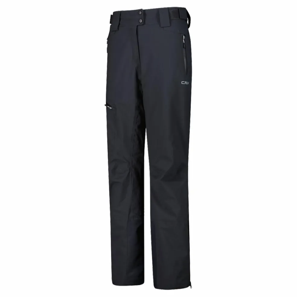 Pantalone da sci e snowboard da donna in mechanical stretch loose fit