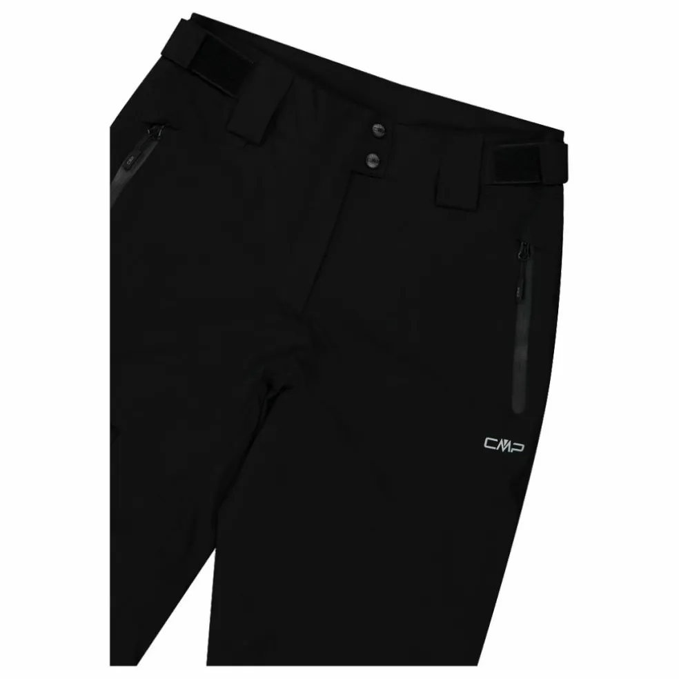 Pantalone da sci e snowboard da donna in mechanical stretch loose fit