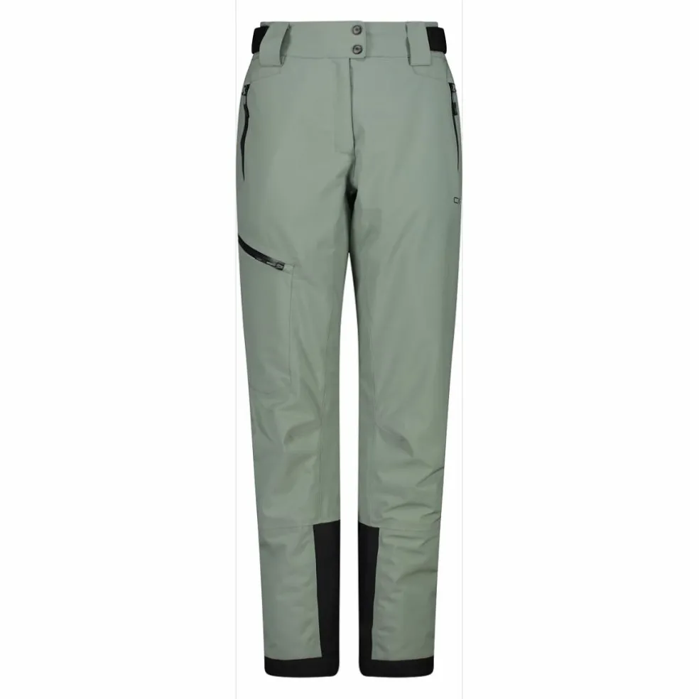 Pantalone da sci e snowboard da donna in mechanical stretch loose fit