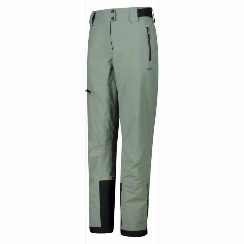 Pantalone da sci e snowboard da donna in mechanical stretch loose fit