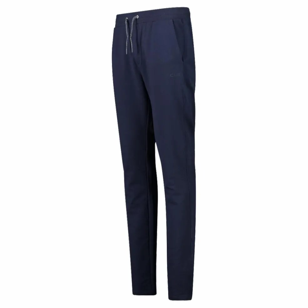 Pantalone da uomo in cotone elasticizzato felpato