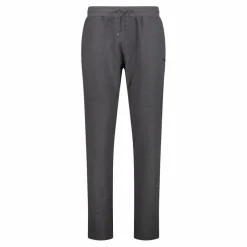 Pantalone felpato da uomo in cotone stretch melange