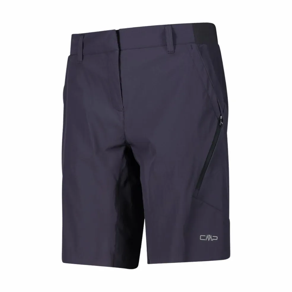 Pantalone free bike da donna con mesh interna removibile e fondello