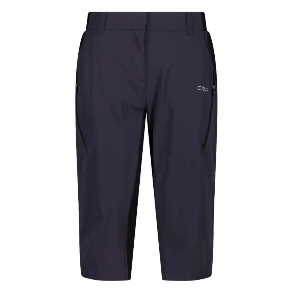 Pantalone free bike da donna con mesh interna removibile e fondello