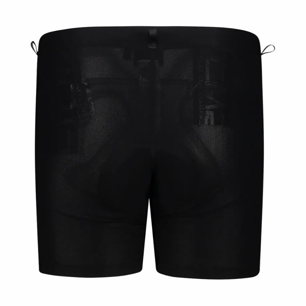 Pantalone free bike da donna con mesh interna removibile e fondello