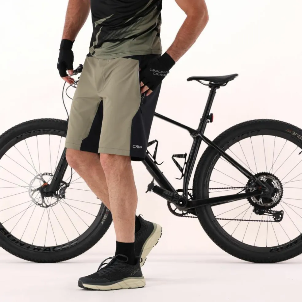 Pantalone free bike da uomo con fondello