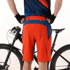 Pantalone free bike da uomo con mesh interna removibile e fondello