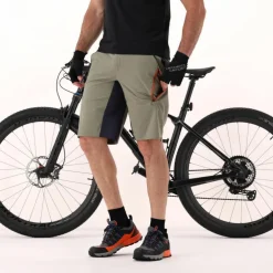Pantalone free bike da uomo con mesh interna removibile e fondello