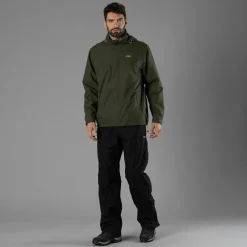 Pantaloni antipioggia da uomo ripiegabili