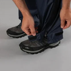 Pantaloni antipioggia da uomo ripiegabili