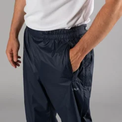 Pantaloni antipioggia da uomo ripiegabili