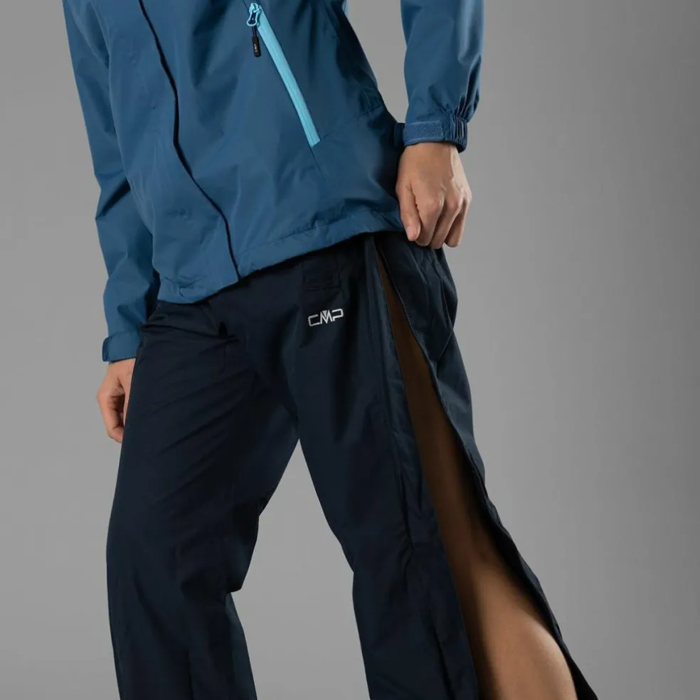 Pantaloni antipioggia da donna ripiegabili