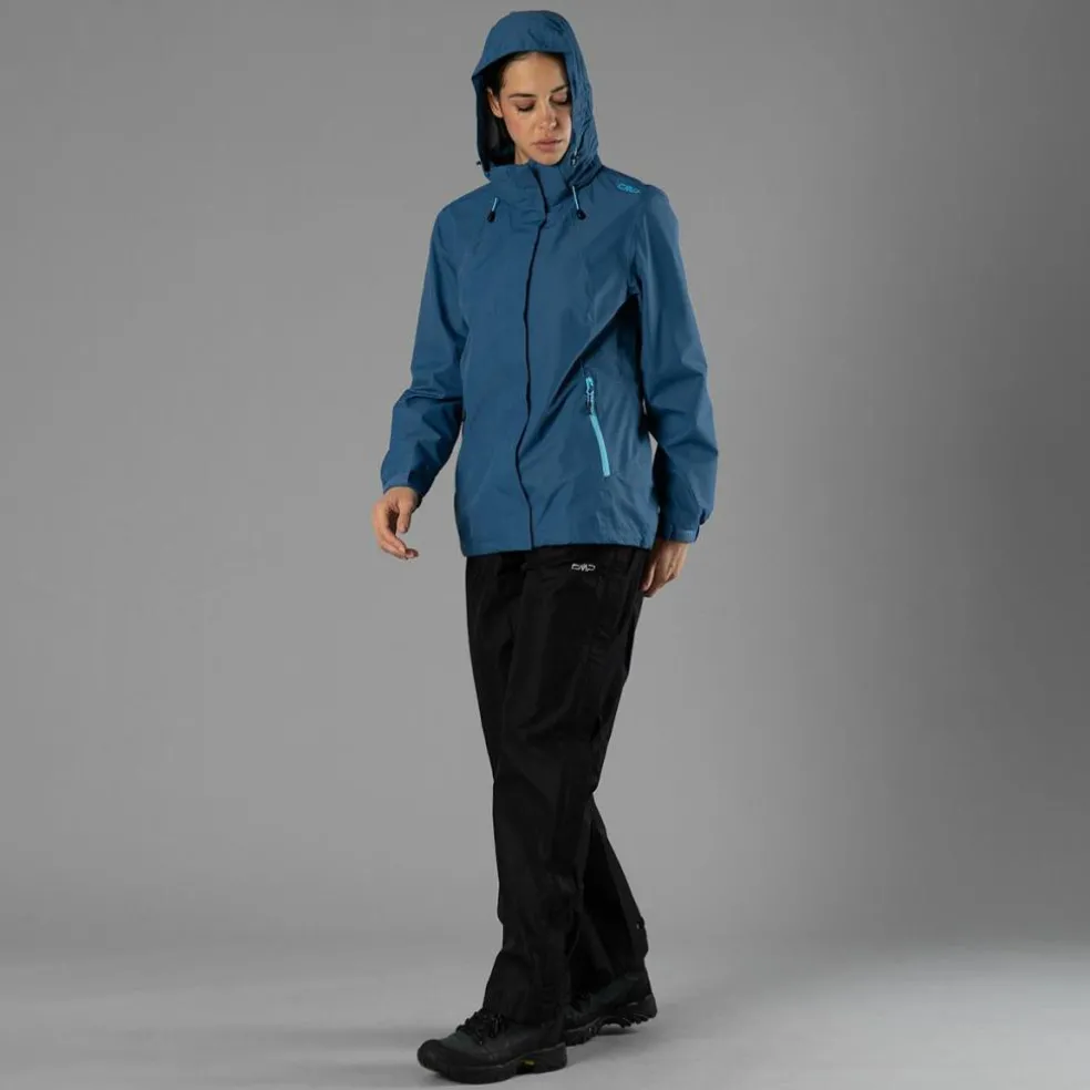 Pantaloni antipioggia da donna ripiegabili