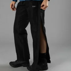Pantaloni antipioggia da donna ripiegabili