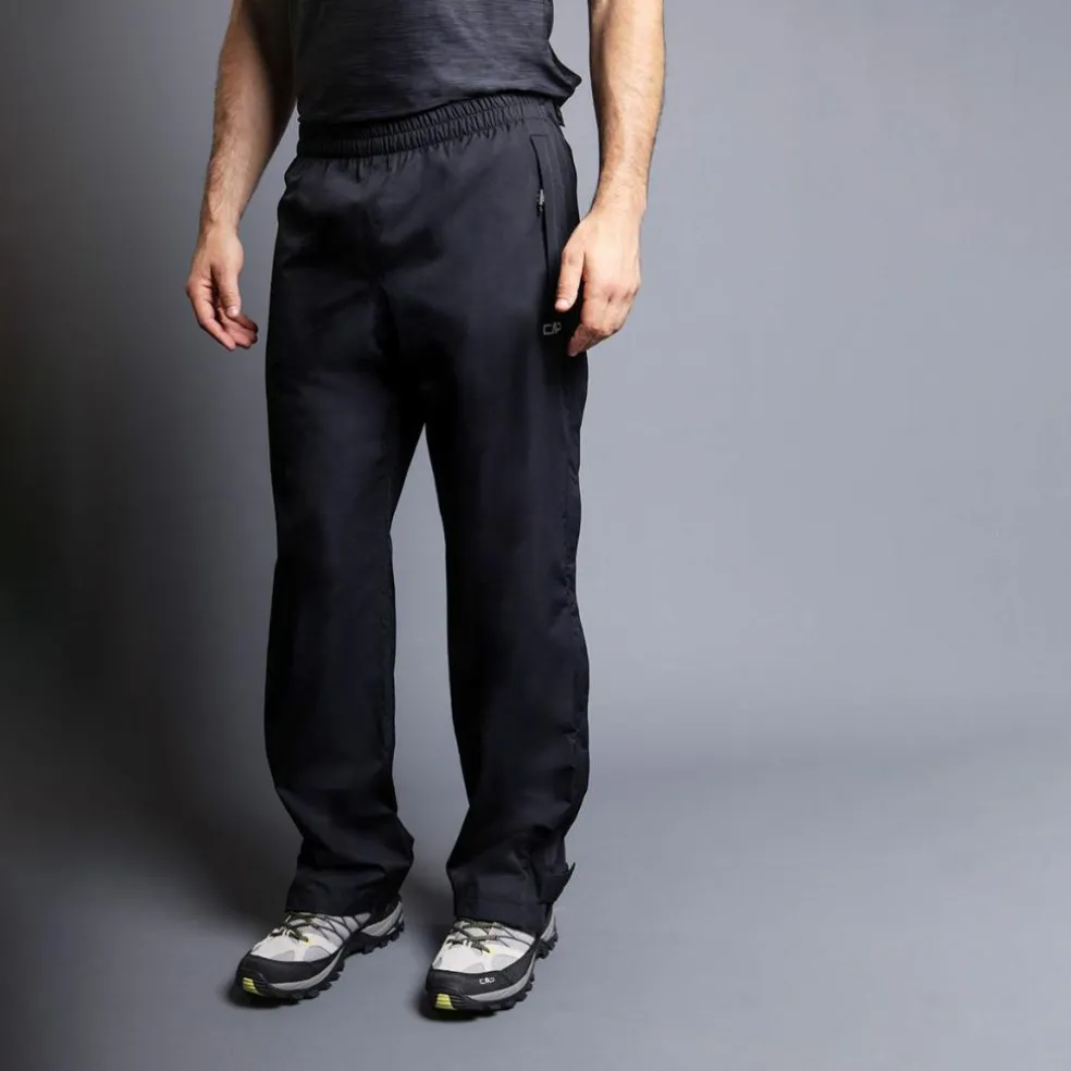 Pantaloni antipioggia ripiegabili da uomo con mesh