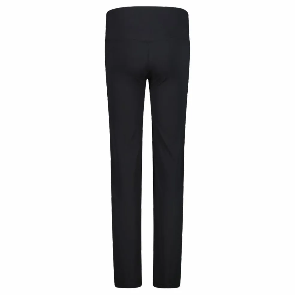 Pantaloni bootcut da donna in stretch polyamide
