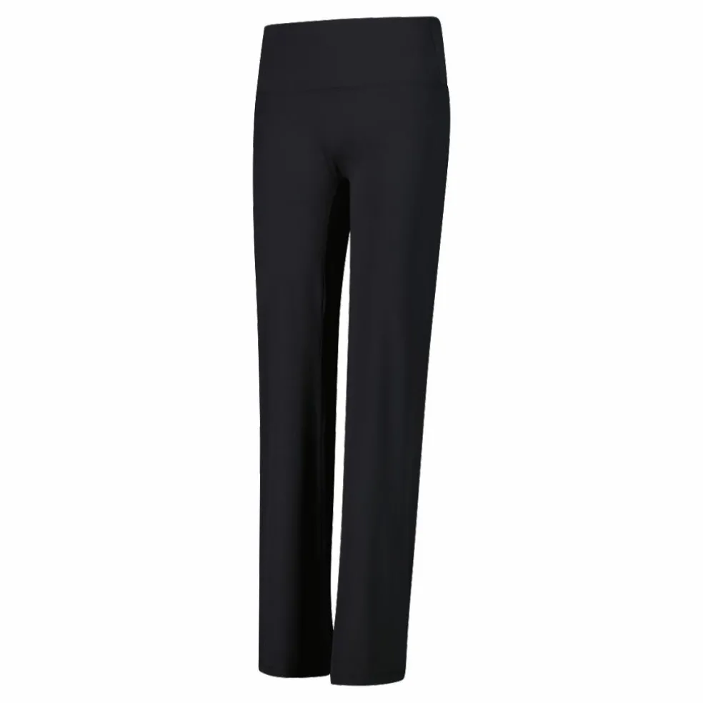 Pantaloni bootcut da donna in stretch polyamide