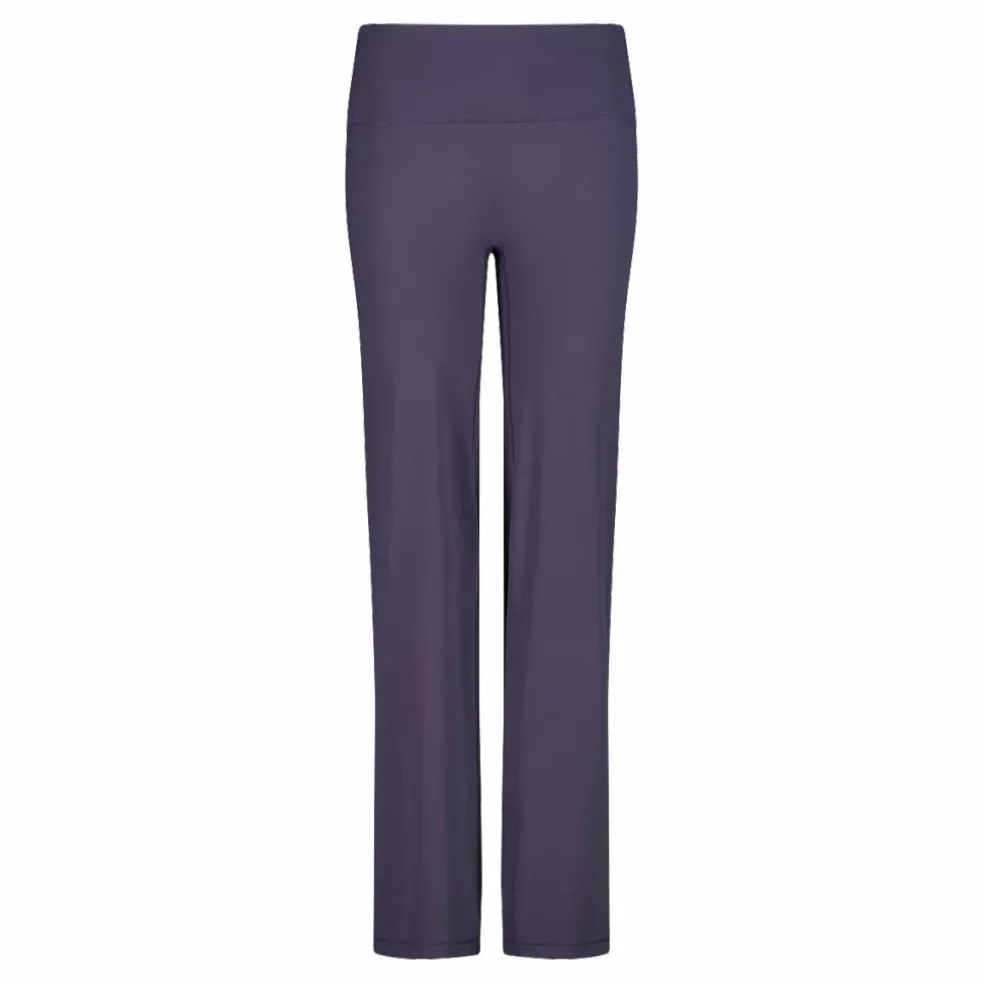 Pantaloni bootcut da donna in stretch polyamide
