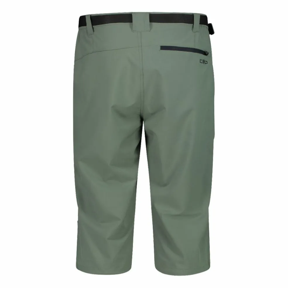 Pantaloni Capri in poliestere elasticizzato da uomo