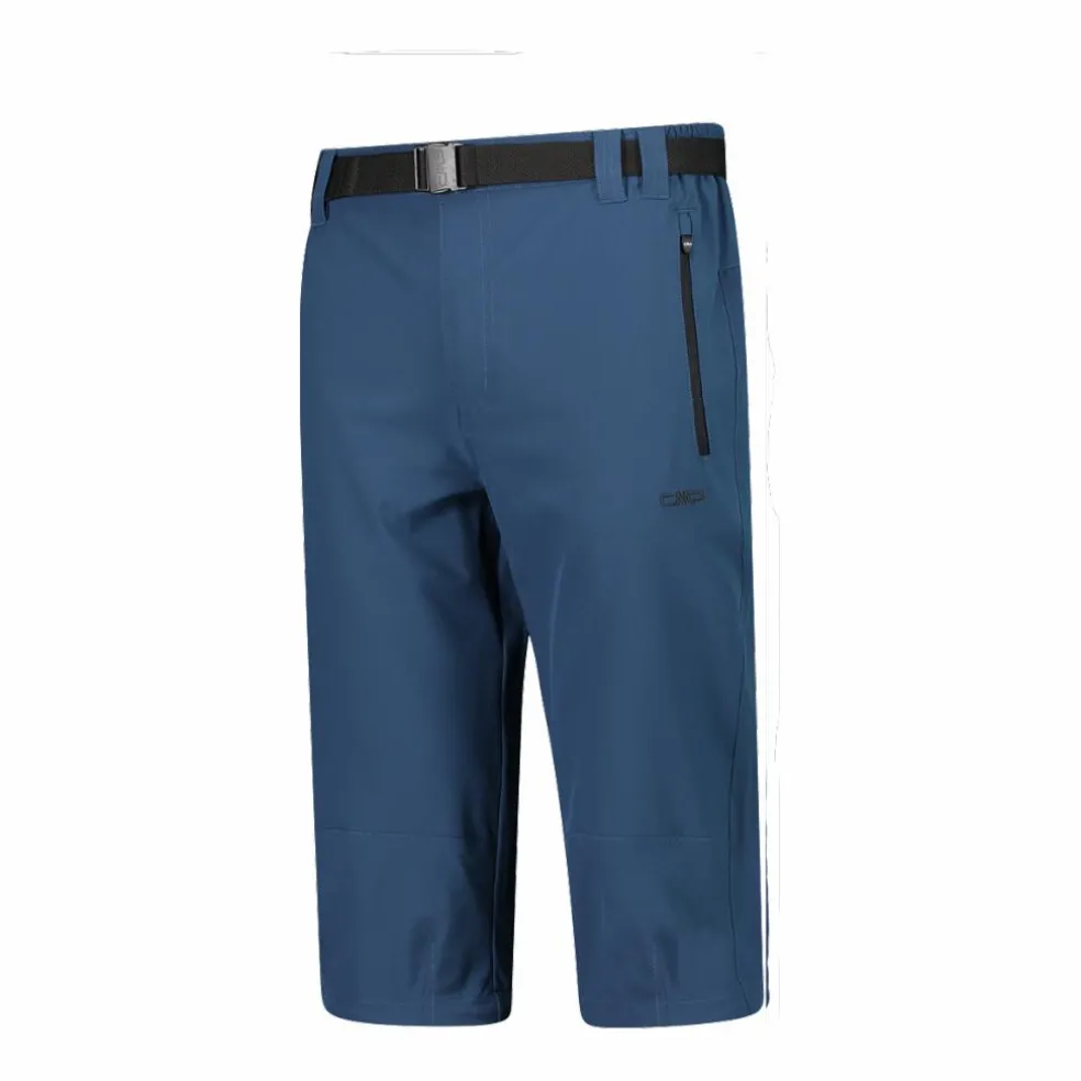 Pantaloni Capri in poliestere elasticizzato da uomo