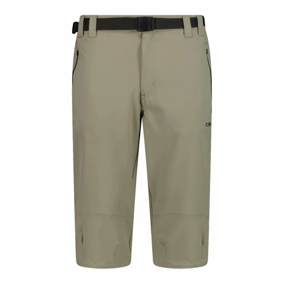 Pantaloni Capri in poliestere elasticizzato da uomo